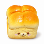Moozy Slowrising Adorable Bear Bread Loaf Squishy Toy