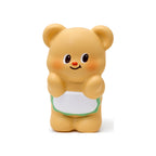 Chubby Cream Bear Slowrising Squishy Pal