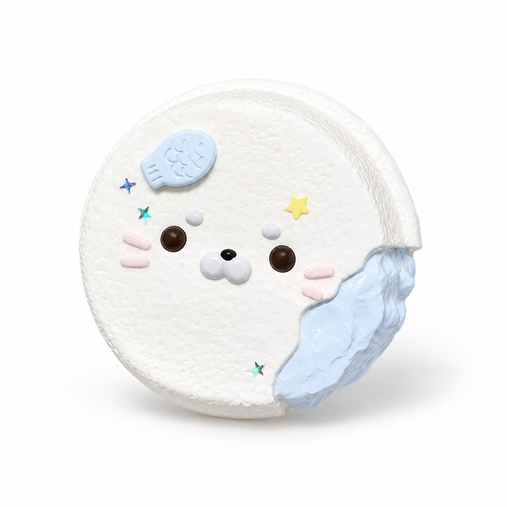 Adorable Seal Macaron Taba Squishy Stress Relief Fidget Toy