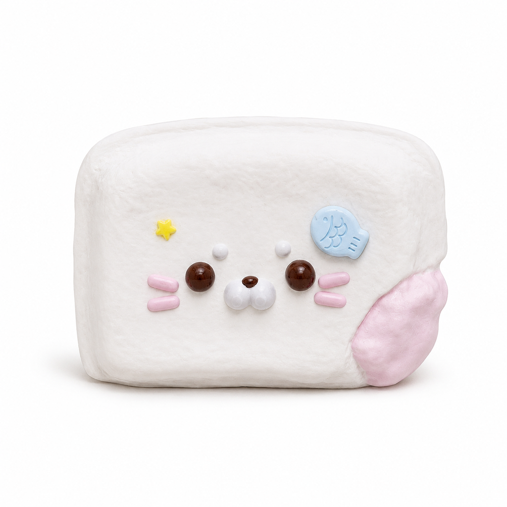 Adorable Seal Cookie Bar Taba Squishy Stress Toy