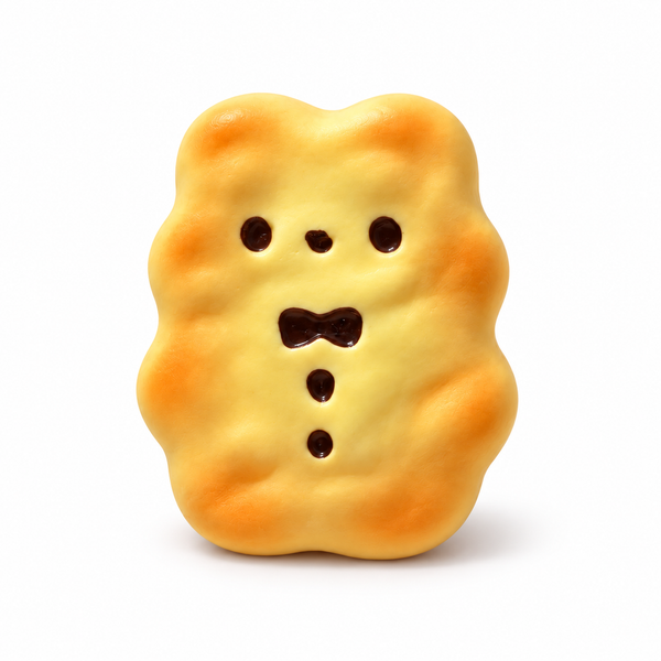 Moozy Sweet Caramel Bunny Cookie Slowrising Squishy Toy Второстепенное изображение товара