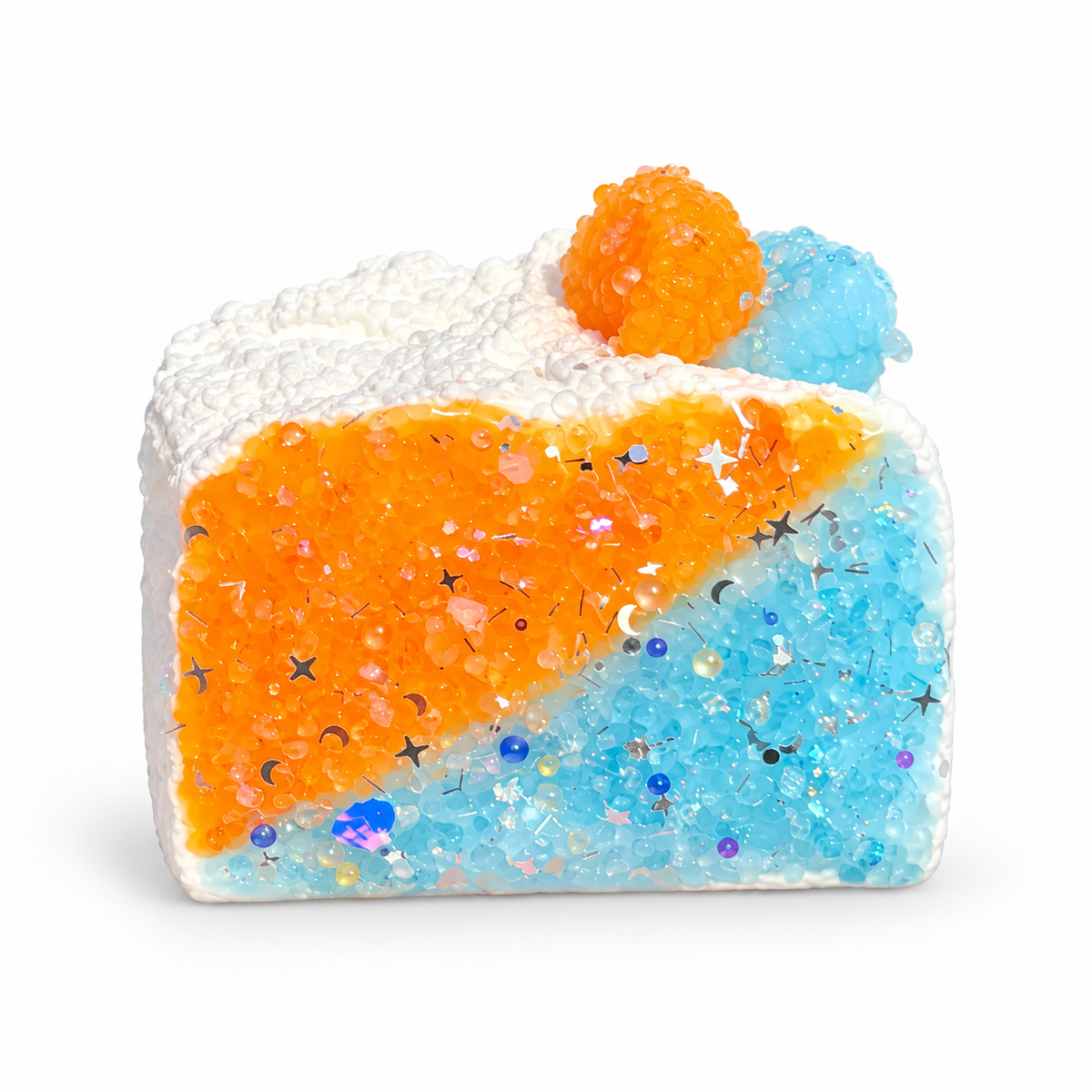 Frosted Ocean Sunset Toast Taba Squishy