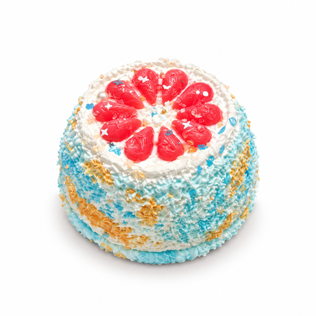 Starry Garden Seaside Sunset Jelly Cake Taba Squishy