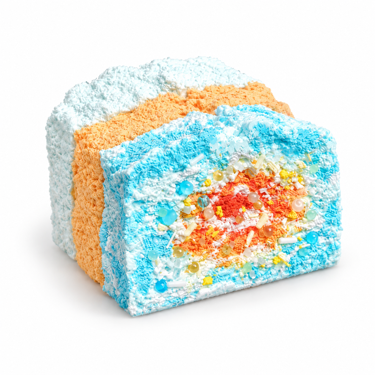 Starry Garden Sunset Beach Layered Dessert Taba Squishy