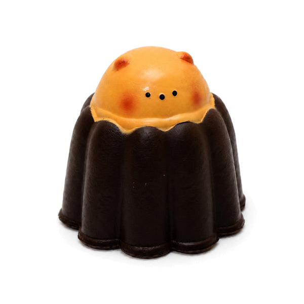 Caramel Bear Cub Chocolate Cake Slowrising Squeeze Toy Sekundär produktbild