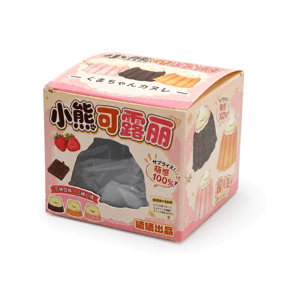 Caramel Bear Cub Chocolate Cake Slowrising Squeeze Toy