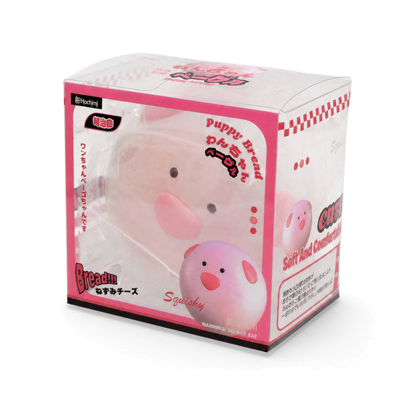 Chubby Pink Puppy Loaf Slowrising Squeeze Toy Второстепенное изображение товара