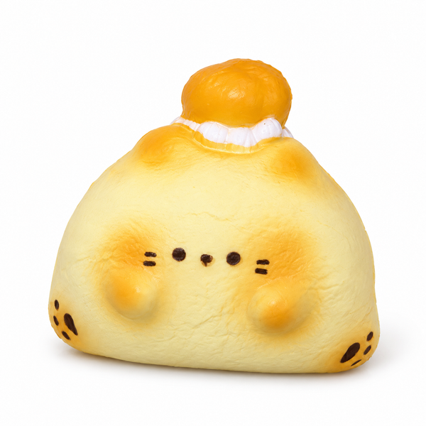 Kawaii Lucky Cat Bun Slowrising Squishy Toy Secondary image