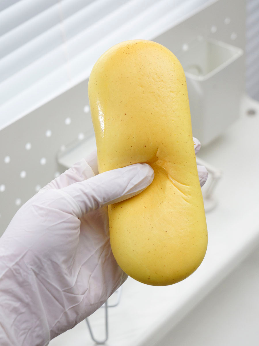 Golden Cheese Bar Slowrising Squishy Toy