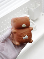 Kawaii Sleepy Cubby Bear Slowrising Squishy Toy