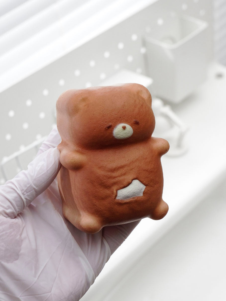 Kawaii Sleepy Cubby Bear Slowrising Squishy Toy