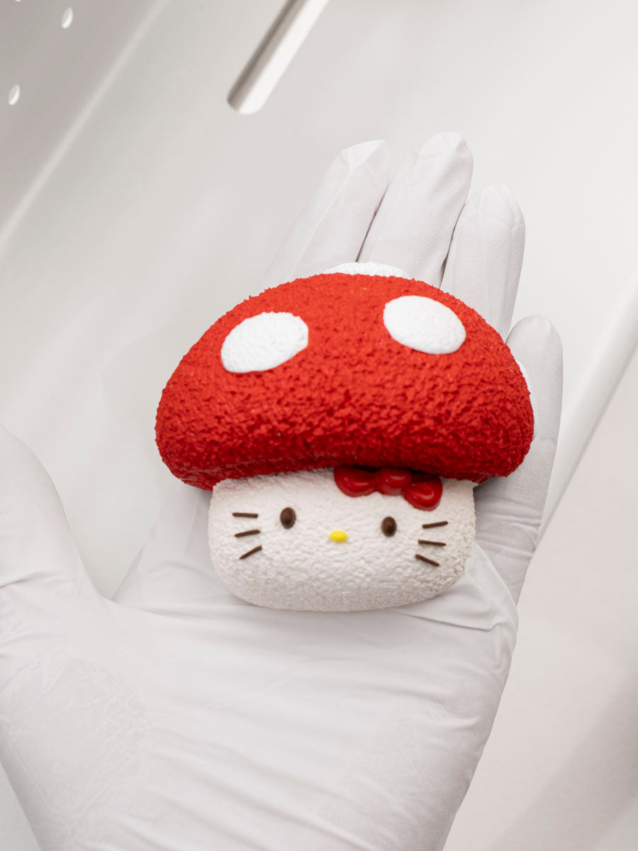 Hello Kitty Cute Red Mushroom Taba Squishy