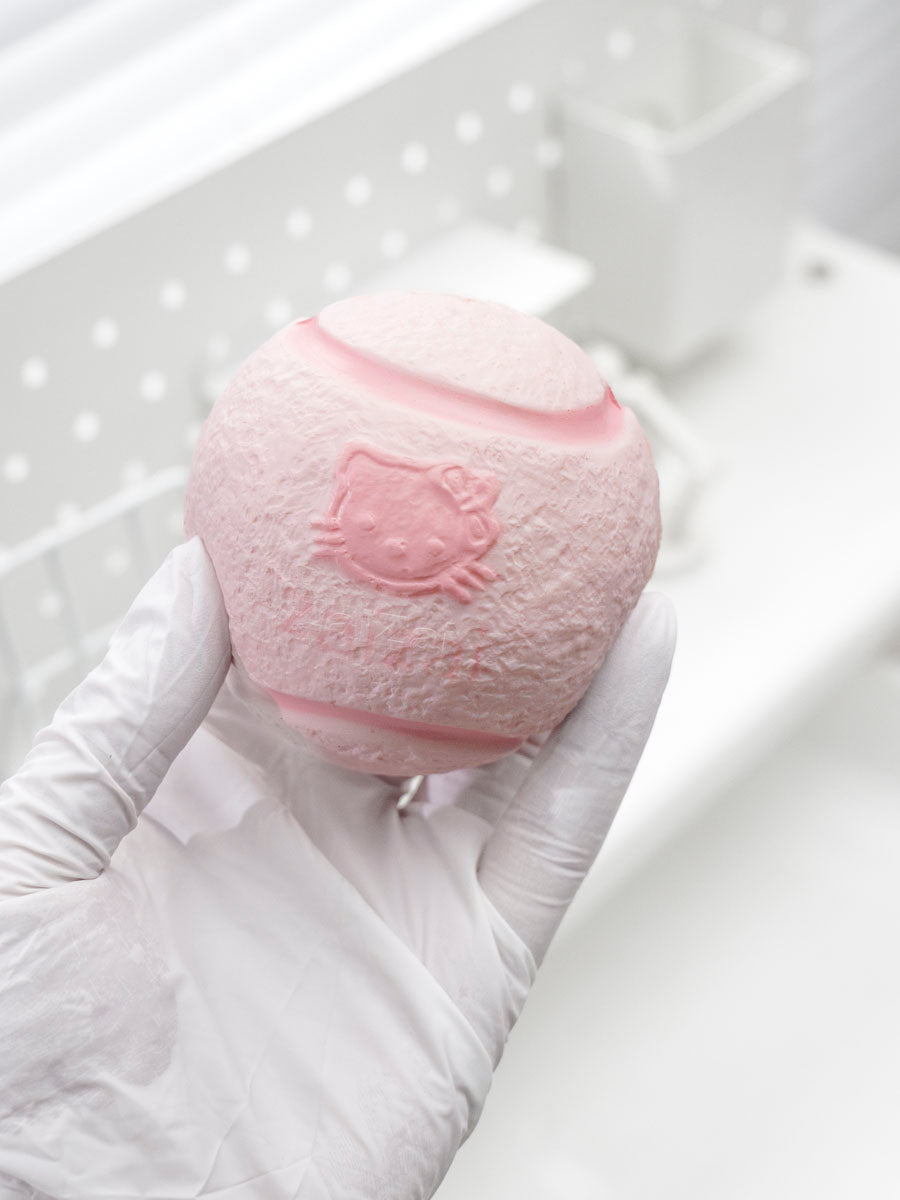 Hello Kitty Themed Slow-Rising Baseball Squishy Toy