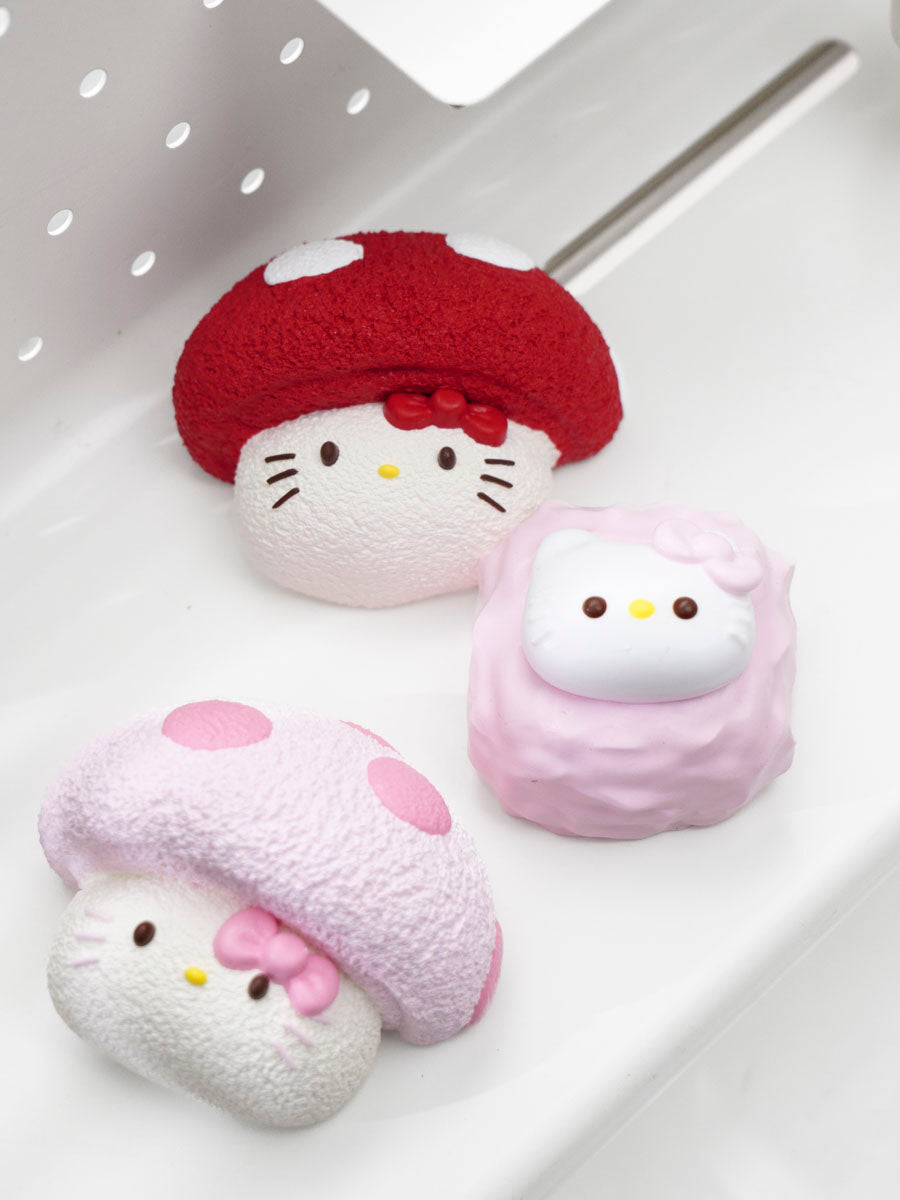 Hello Kitty Taba Squishy - Pink Creamy Cube Secondary image