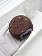 Slowrising Starry Cat Taro Lava Pie Squishy