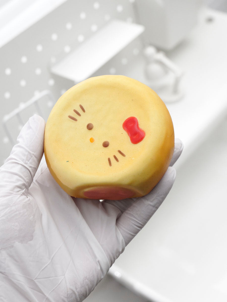 Adorable Kitty Cat Bun Slowrising Squishy Toy