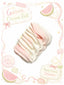 Pastel Cream Swirl Taba Squishy - Realistic Dessert Fidget Toy